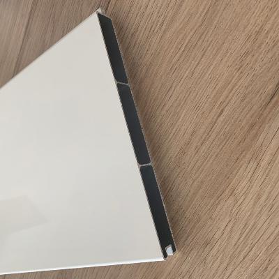 Lame de remplissage en aluminium Blanc pour clôture - Mâle/Femelle