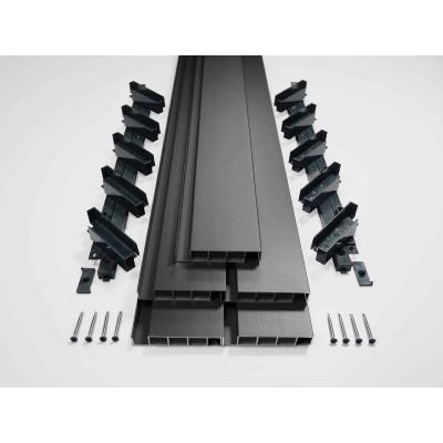 Pack Kit 20 mm - 5 Lames en Aluminium 20 mm GRIS 7016