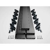 Pack Kit 20 mm - 5 Lames en Aluminium 20 mm GRIS 7016