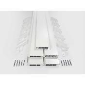 Pack Kit 20 mm - 5 Lames en Aluminium 20 mm GRIS 7016