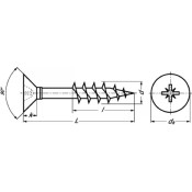 50 VIS INOX FIXATION KIT SAM SUR STRUCTURE BOIS AVEC SUPPORT- 4.5 x 50/30