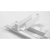 Kit Sam Lames Orientables - 20mm - Gris